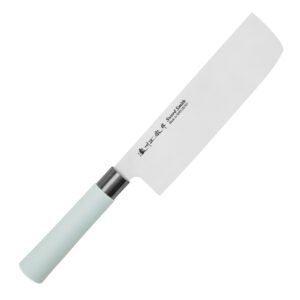 Satake Macaron Blue Nóż Nakiri 17 cm